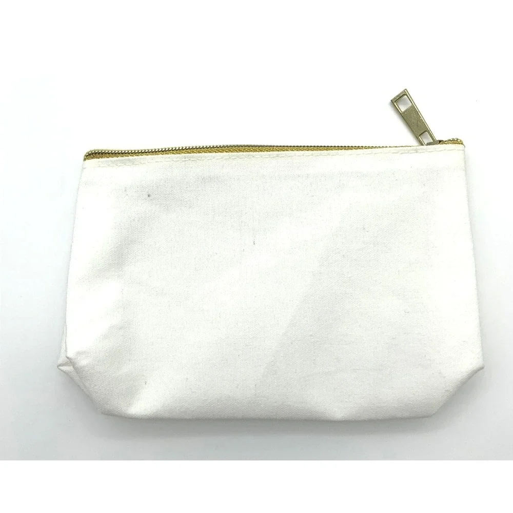 I Do‎ Crew Canvas Makeup Bags Wedding Bridesmaid Bridal Party CosmeticBag